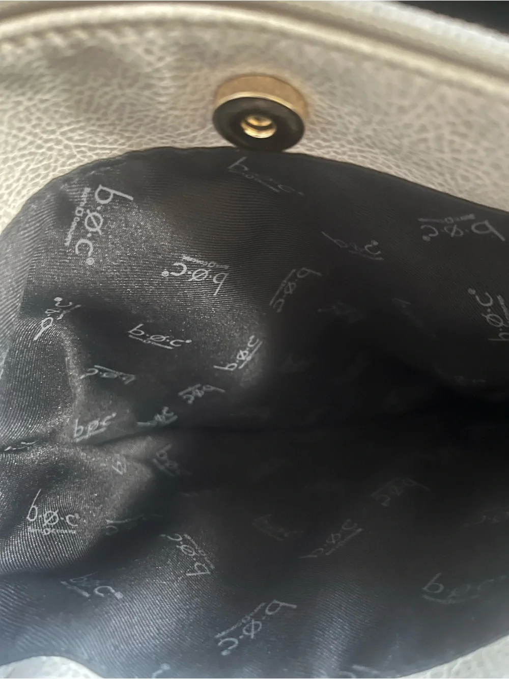 b.o.c Born Concepts Light Gray Crossbody Shoulder Bag
